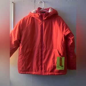 All in motion girls winter jacket size large plus NWT